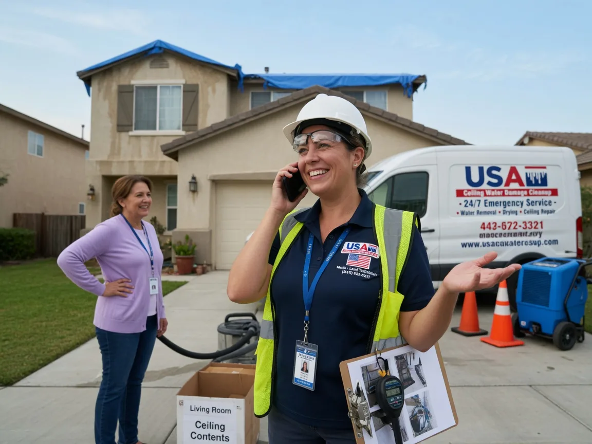 Ceiling Water Damage Restoration Friant, CA FAQs